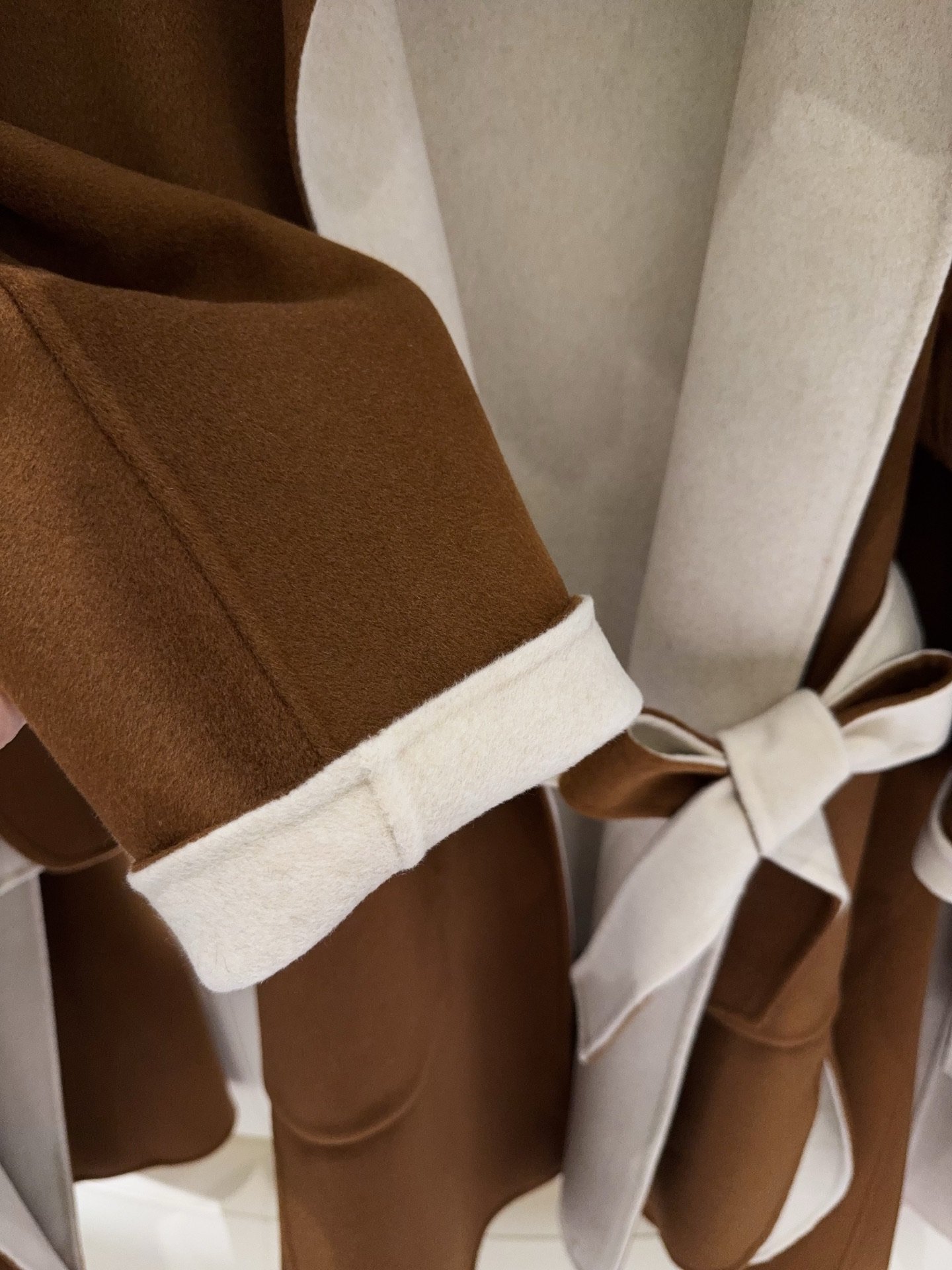 Loro Piana cashmere and wool overcoat D112902 - Image 5