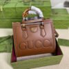 Gucci Diana Small Tote Bag, NM Logo Bamboo Handle  L111705 Size:27x24x11cm