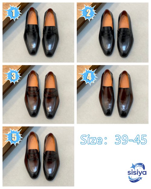 Berluti genuine leather platform dress shoes L122902