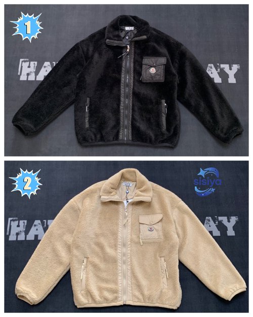 Moncler Teddy Fur Zipper Coat D121201