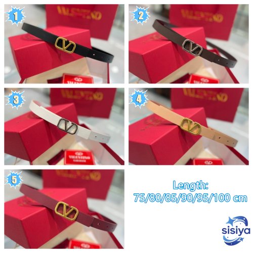 Valentino double-sided top-grain cowhide belt L121503