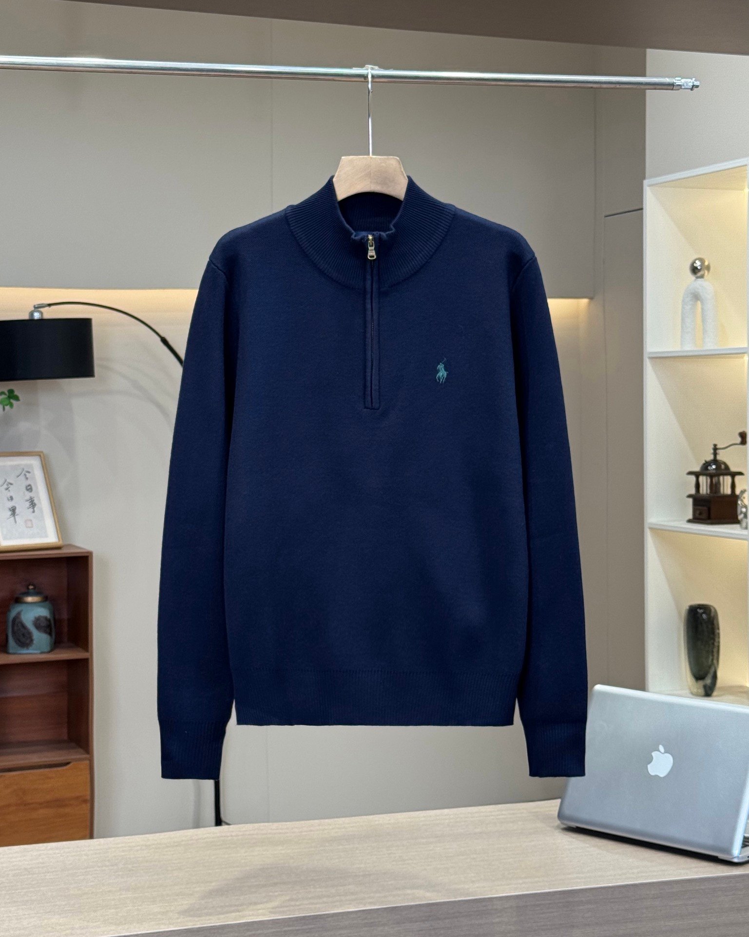 Polo Ralph Lauren Half-Zip Knitted Sweater 120401 - Image 4