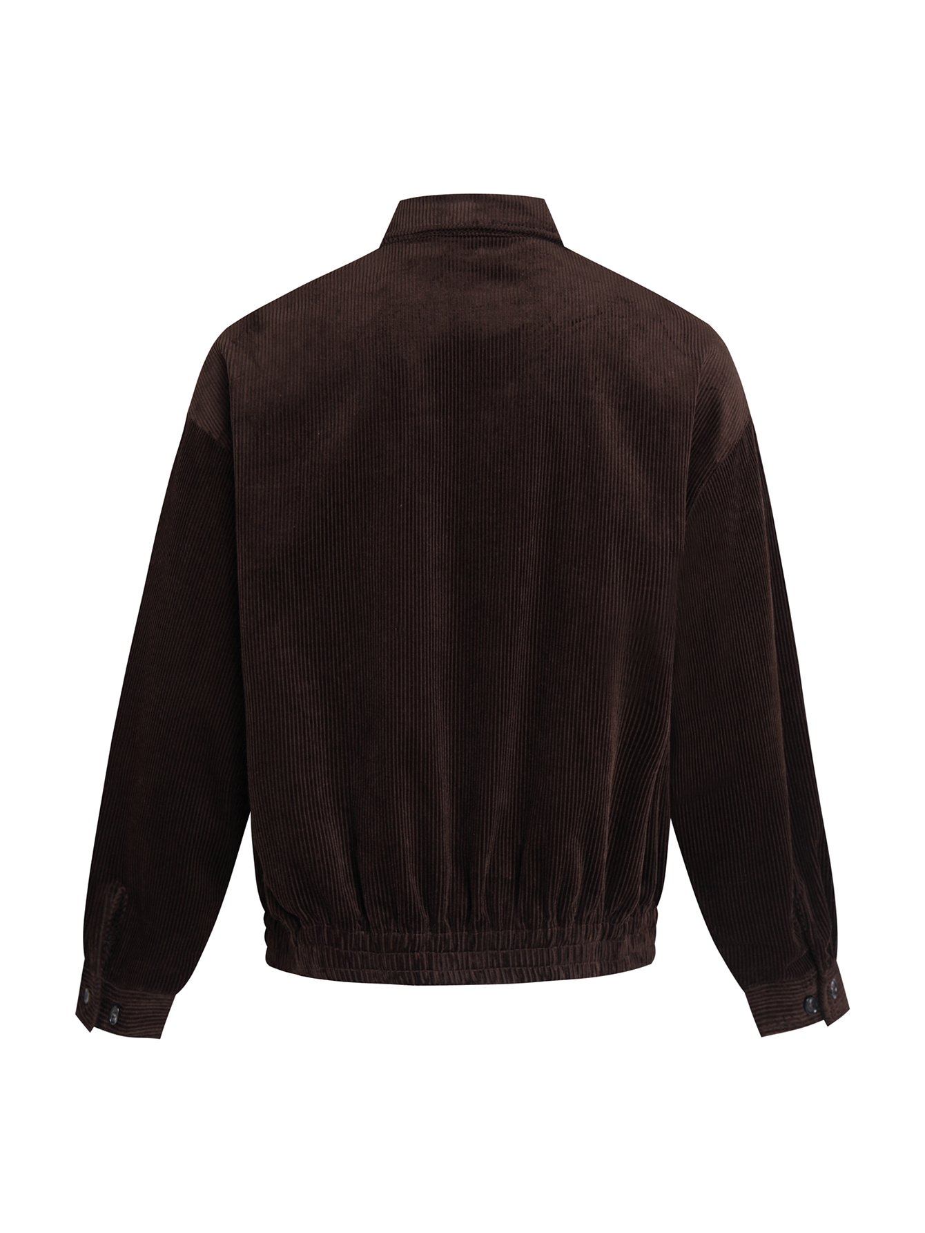 MIU MIU letter-stitched corduroy jacket 120402 - Image 3