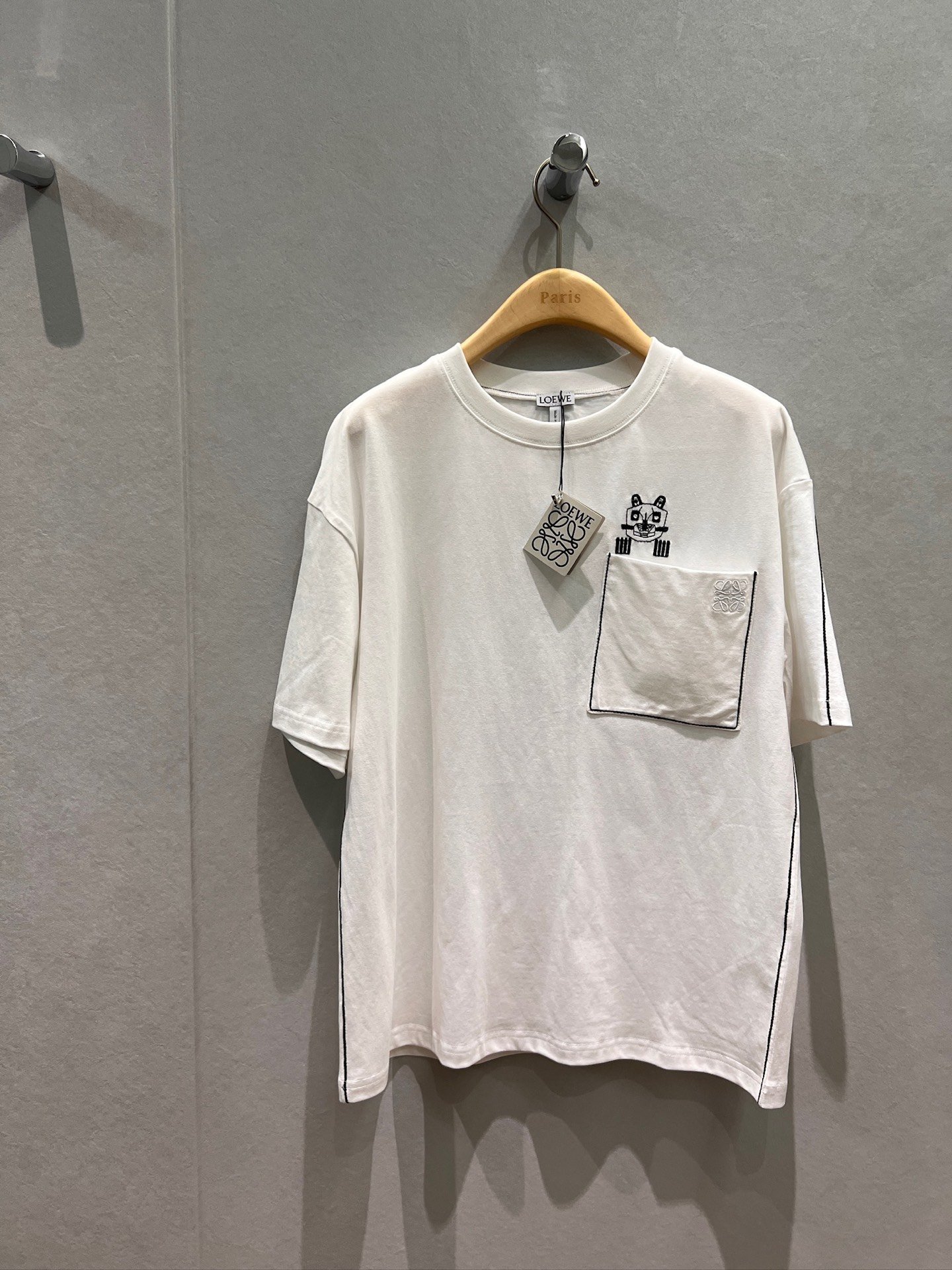 Loewe Regular fit T-shirt in cotton D120604 - Image 2