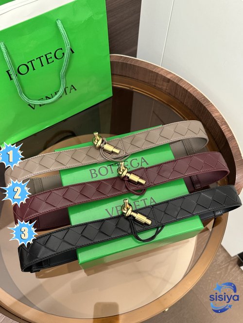 BOTTEGA VENETA Iconic Intreccio Belt L120602