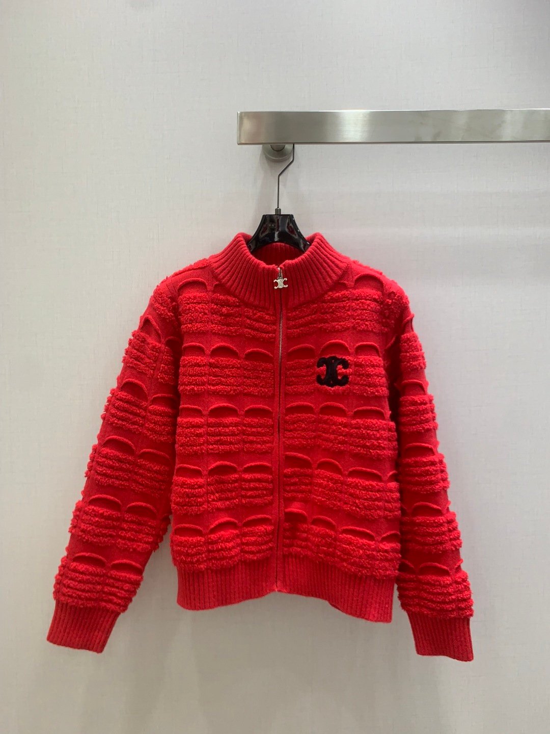 Celine knitted wool sweater D121106 - Image 7