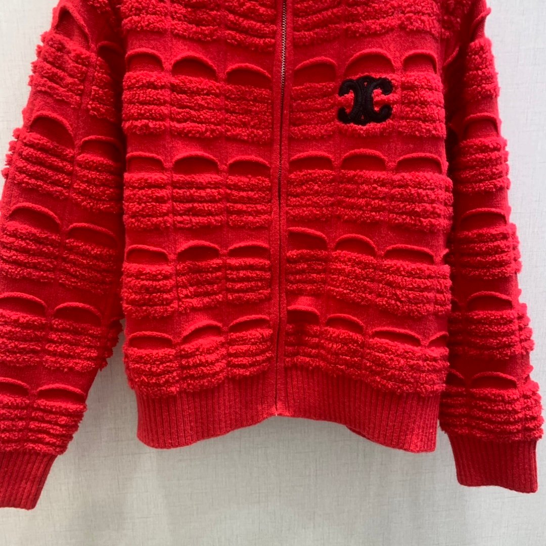 Celine knitted wool sweater D121106 - Image 9