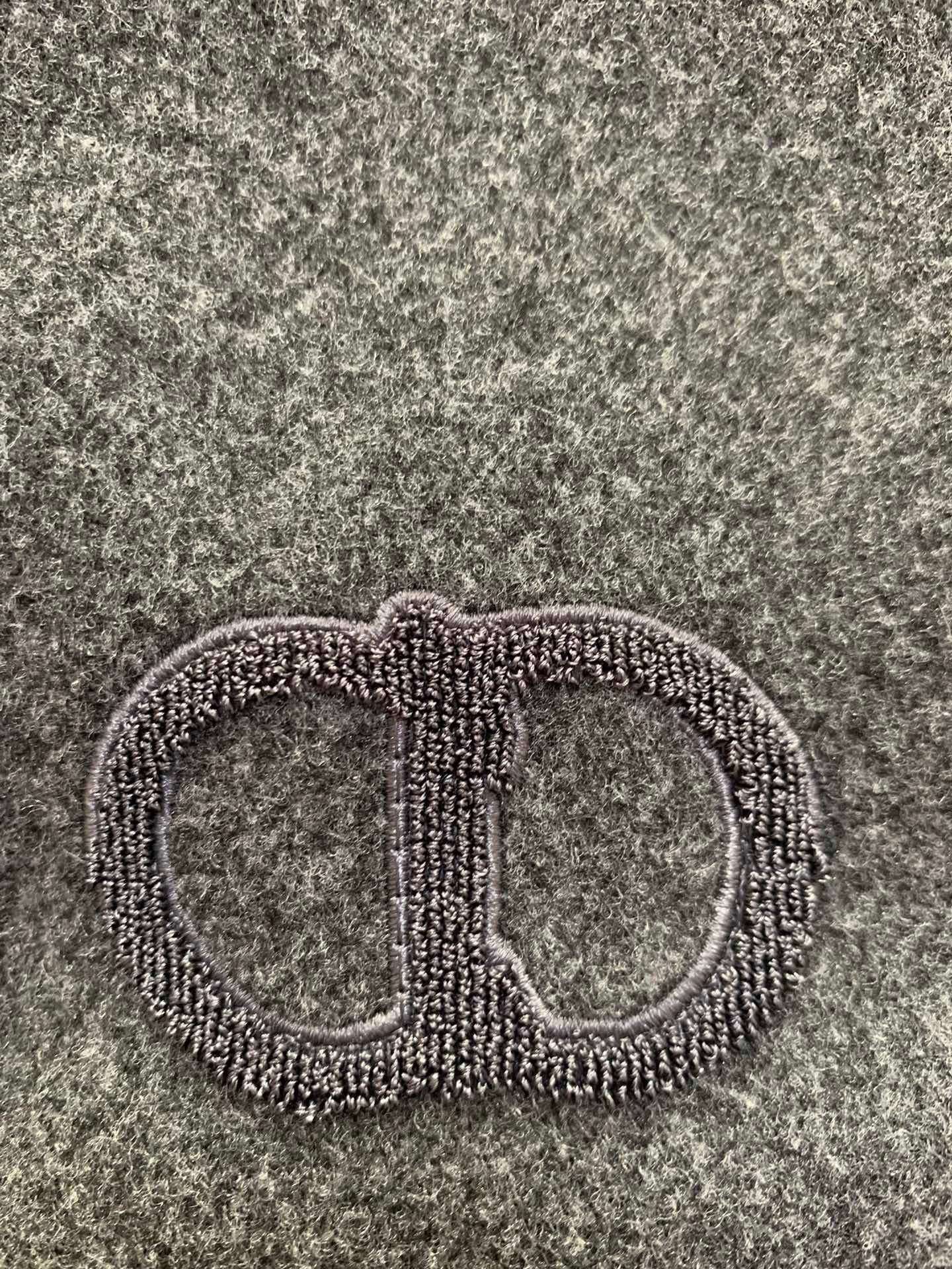 Dior Embroidered Towel with Lettered Baseball Jacket Coat D121203 - Image 5