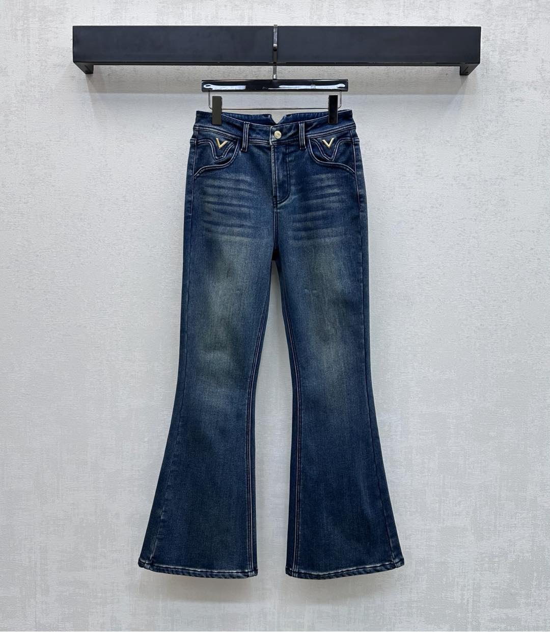Valentino Blue Denim Bootcut Jeans D121206