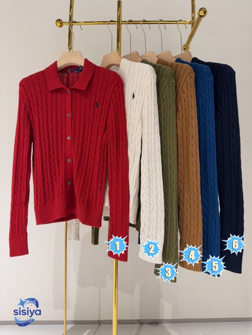 Ralph Lauren Ivory Cable Knit Cardigan D121508