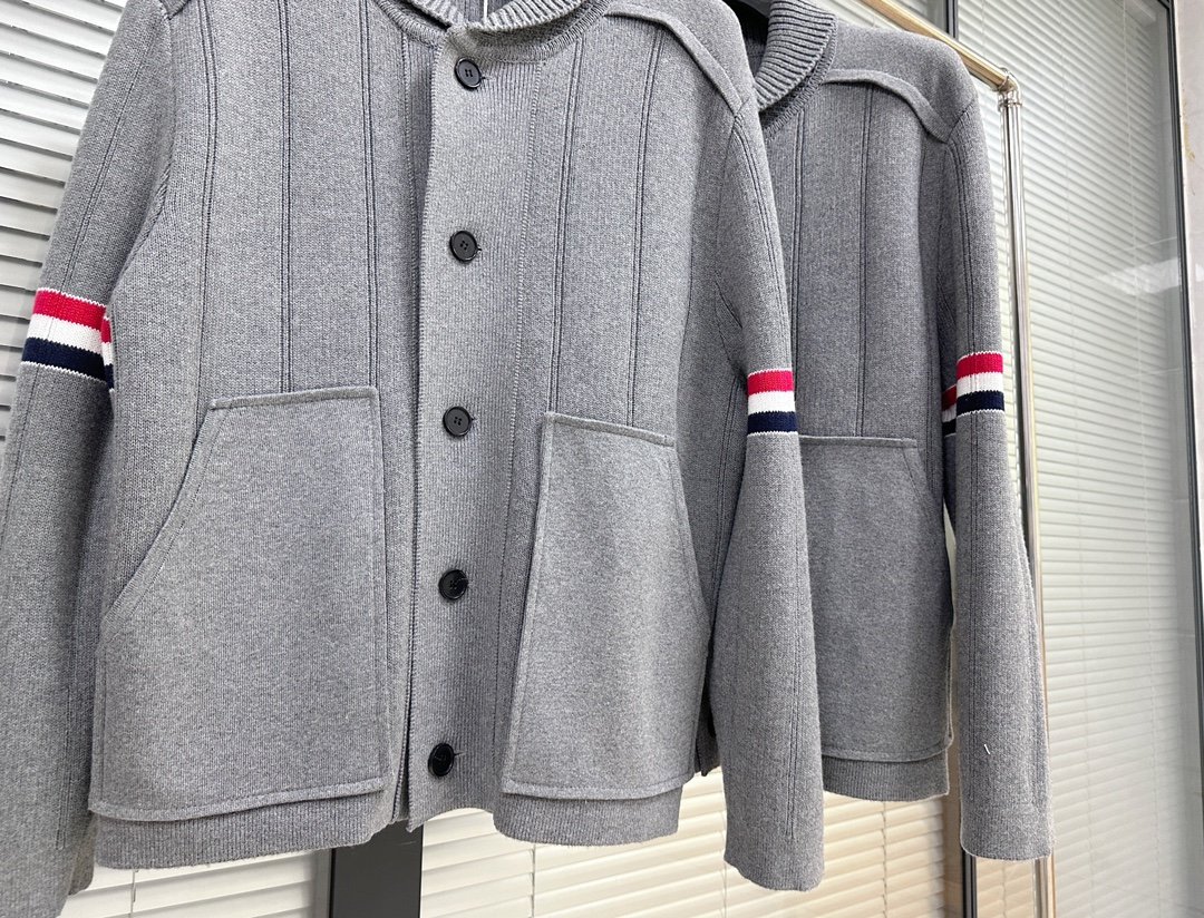 Thom Browne wool cardigan jacket 121605 - Image 6