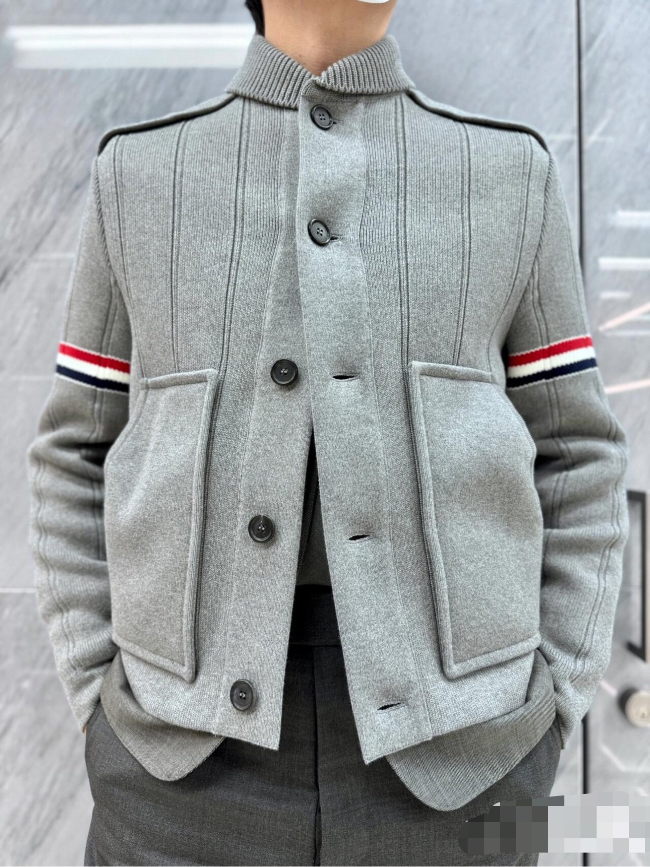 Thom Browne wool cardigan jacket 121605 - Image 9