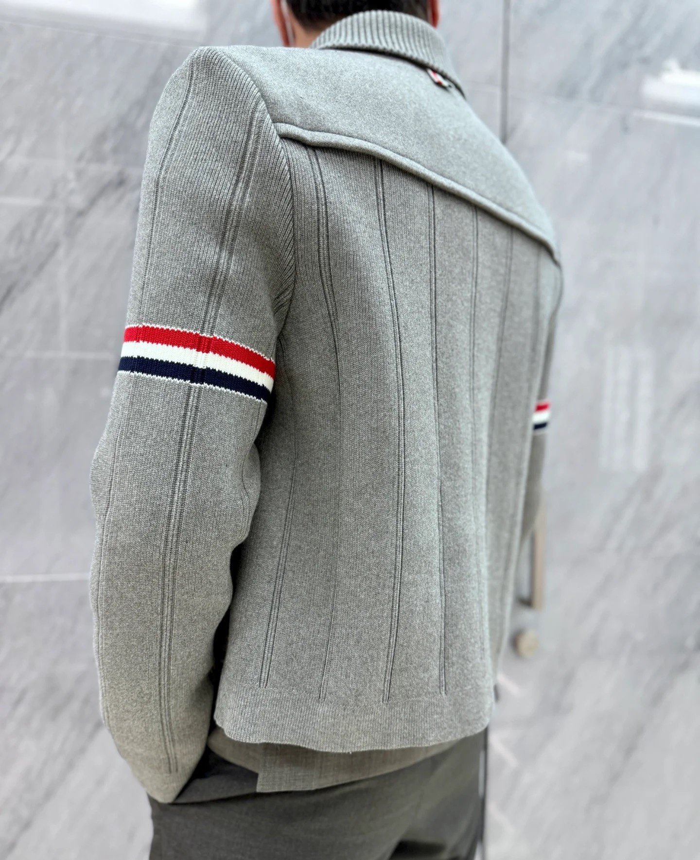 Thom Browne wool cardigan jacket 121605 - Image 10