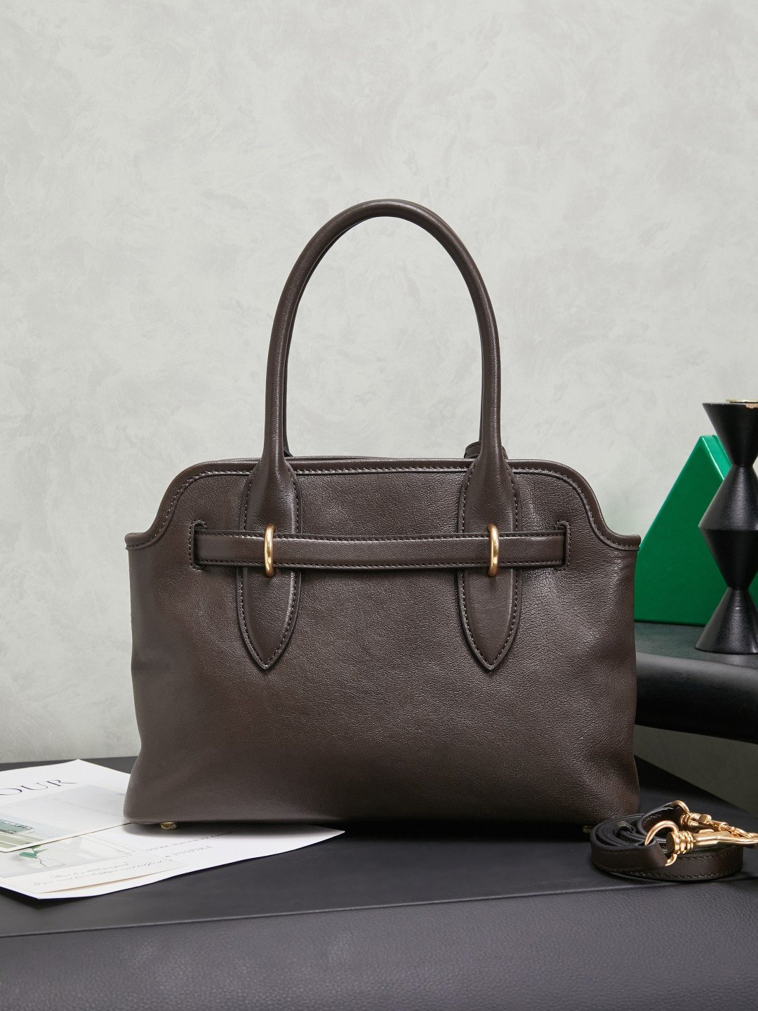 Miu Miu Briarwood Aventure Nappa Leather Bag L121708 - Image 3