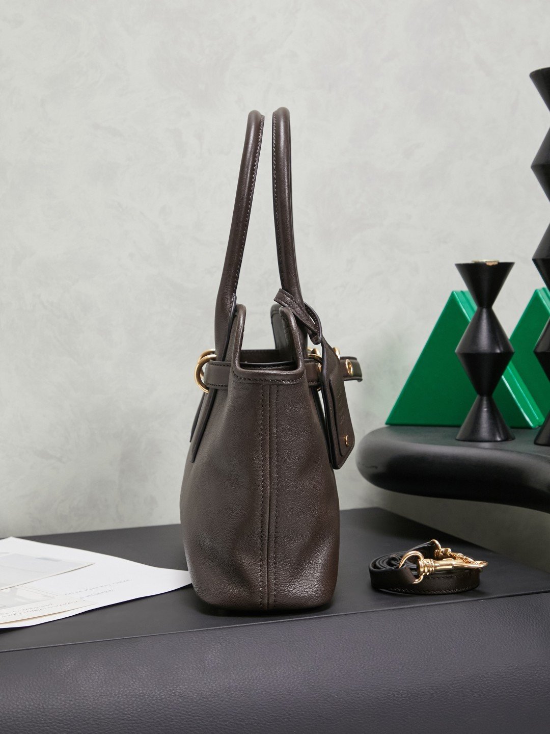 Miu Miu Briarwood Aventure Nappa Leather Bag L121708 - Image 4