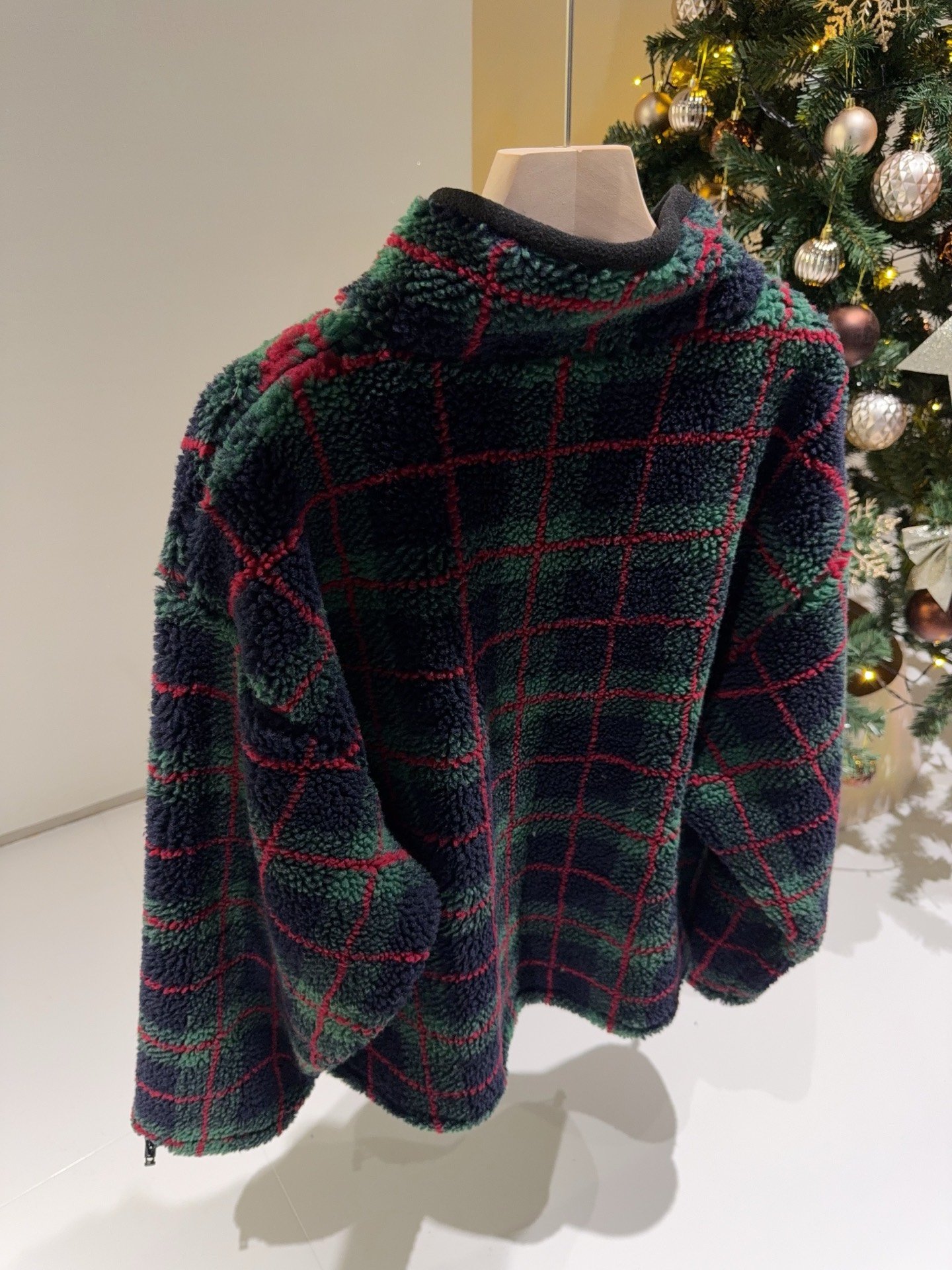 Miu Miu Technical Gazar and Fleece Bomber Jacket D121805 - Image 8