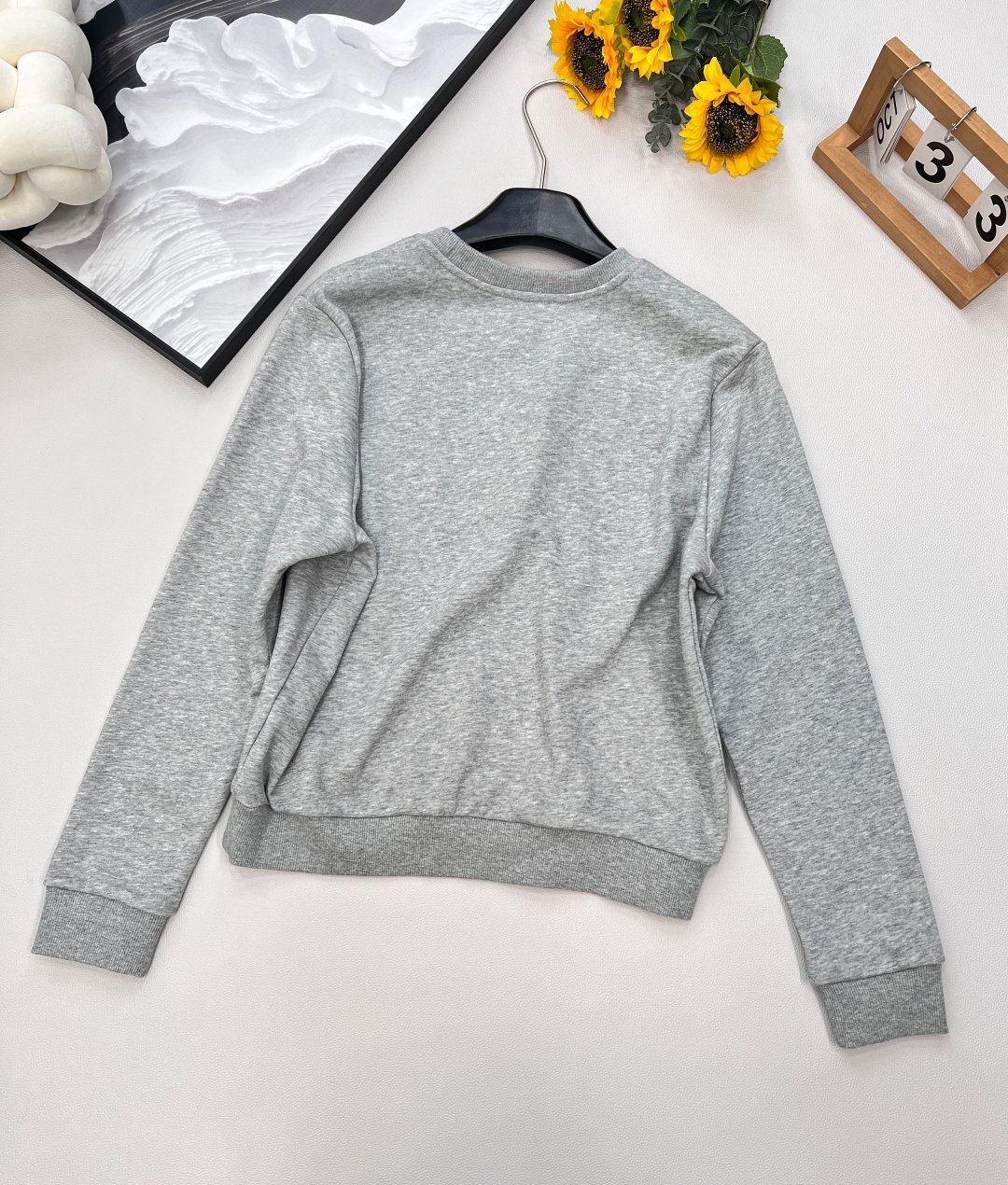 CELINE regular sweatshirt IN cotton fleece D121808 - Image 3