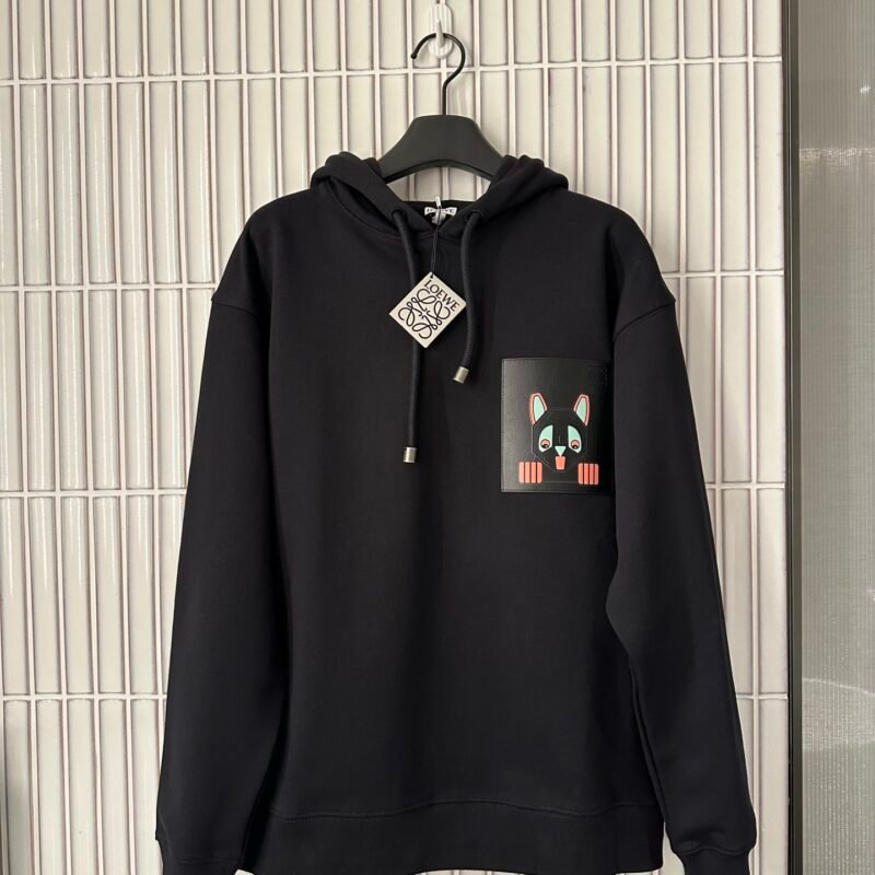 Loewe Relaxed fit hoodie in cotton 122002