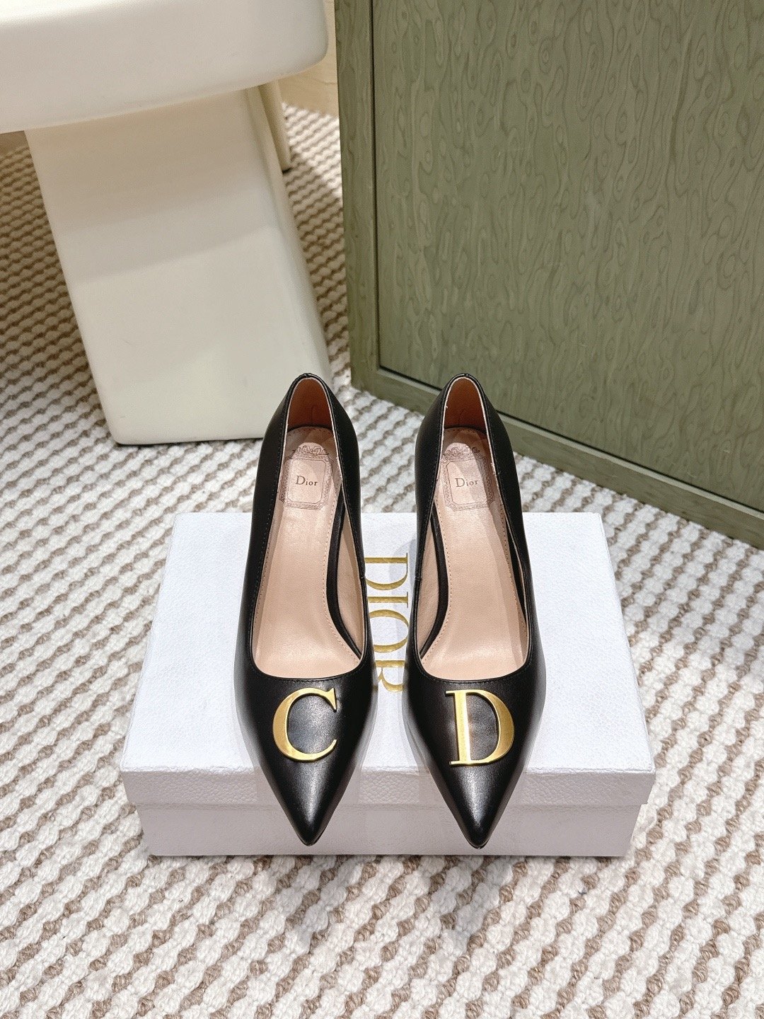 Dior Pump Supple Calfskin L122205 - Image 3