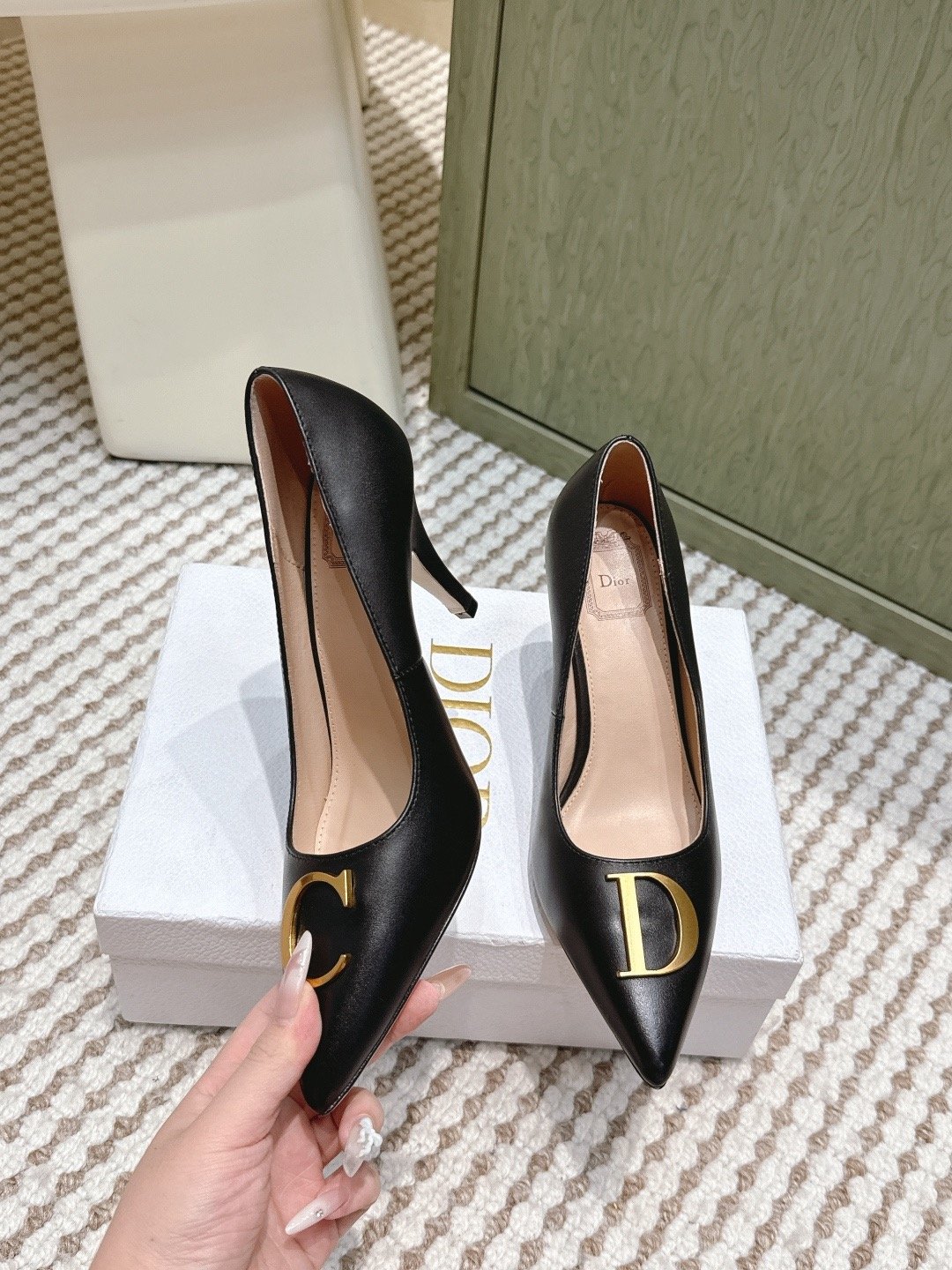 Dior Pump Supple Calfskin L122205 - Image 4