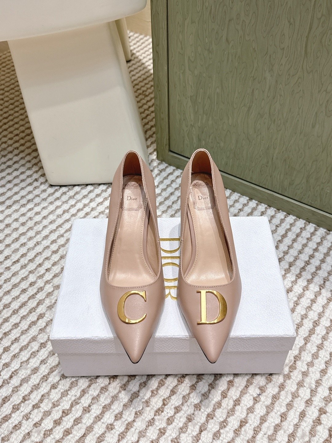 Dior Pump Supple Calfskin L122205 - Image 8