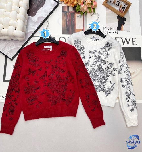 Dior sweater with a butterfly D122208