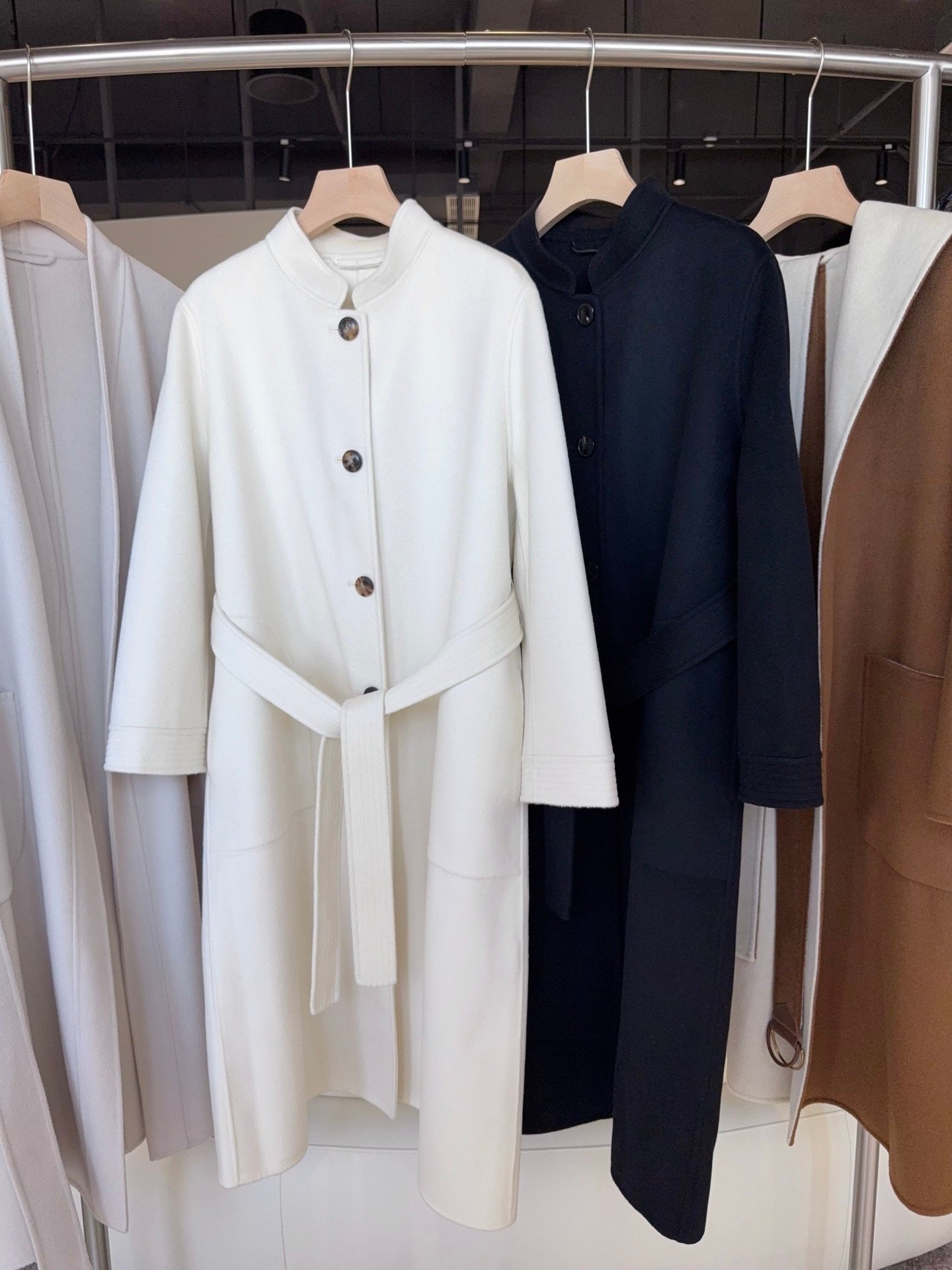 High-quality cashmere coat D122406 - Image 2