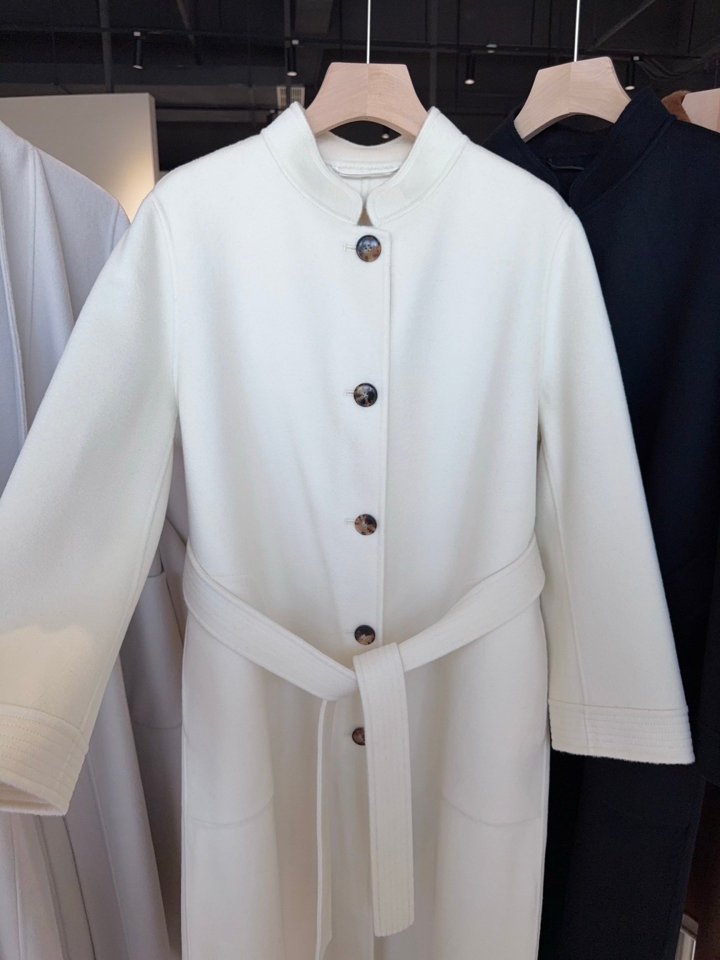 High-quality cashmere coat D122406 - Image 3