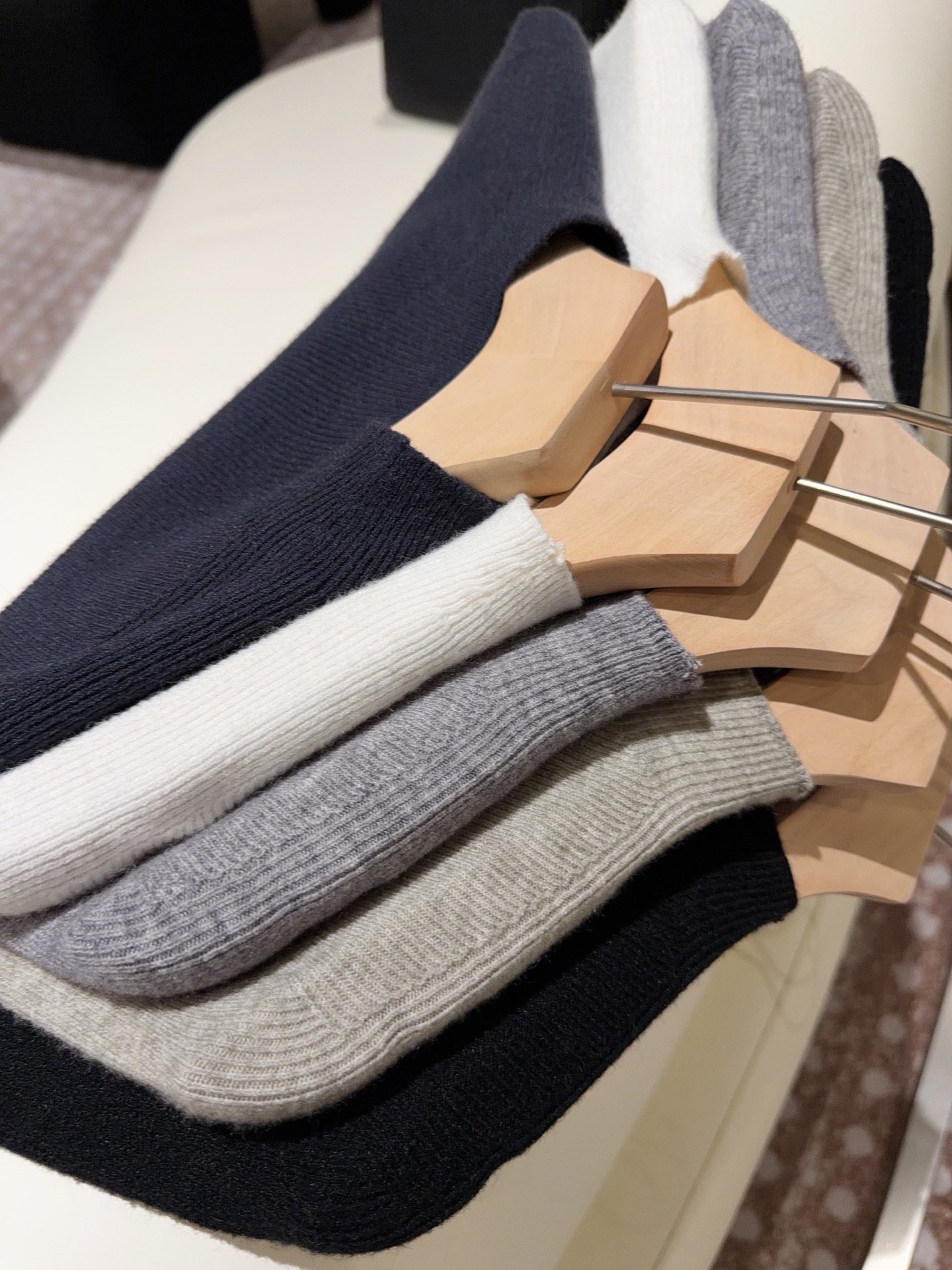 Cashmere knitted base layer shirt D122508 - Image 2