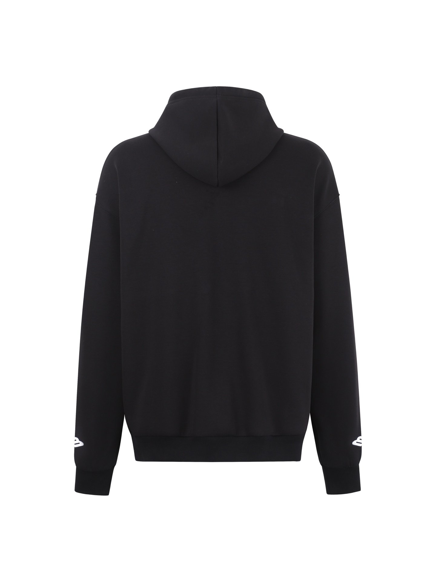 BALENCIAGA Velvet Hooded Sweatshirt 122601 - Image 3