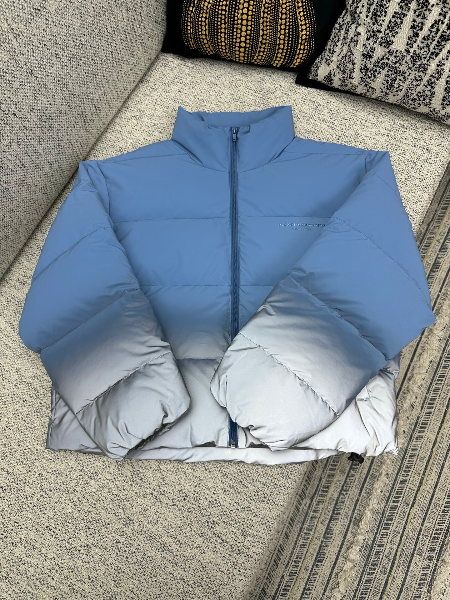 Alexander Wang Graduated Thick Collar Down Jacket 122704 - Image 2