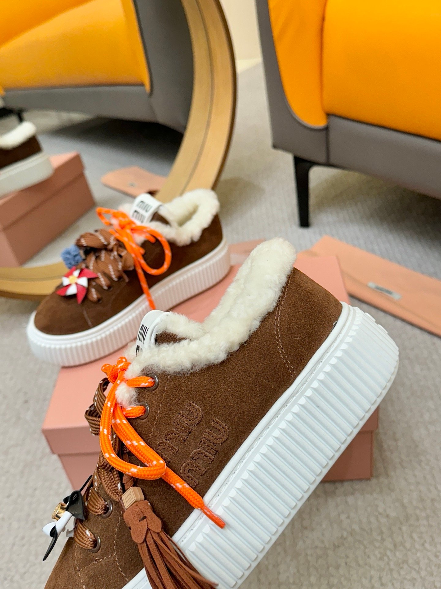 MiuMiu Cookie Shoes L122701 - Image 5