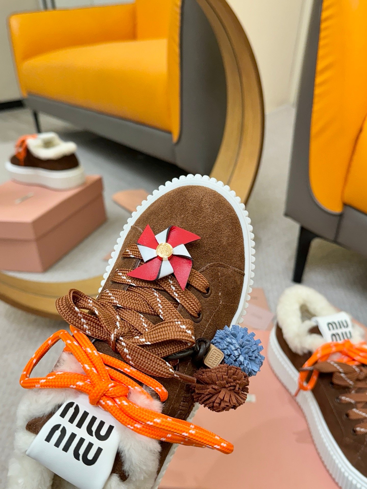 MiuMiu Cookie Shoes L122701 - Image 6