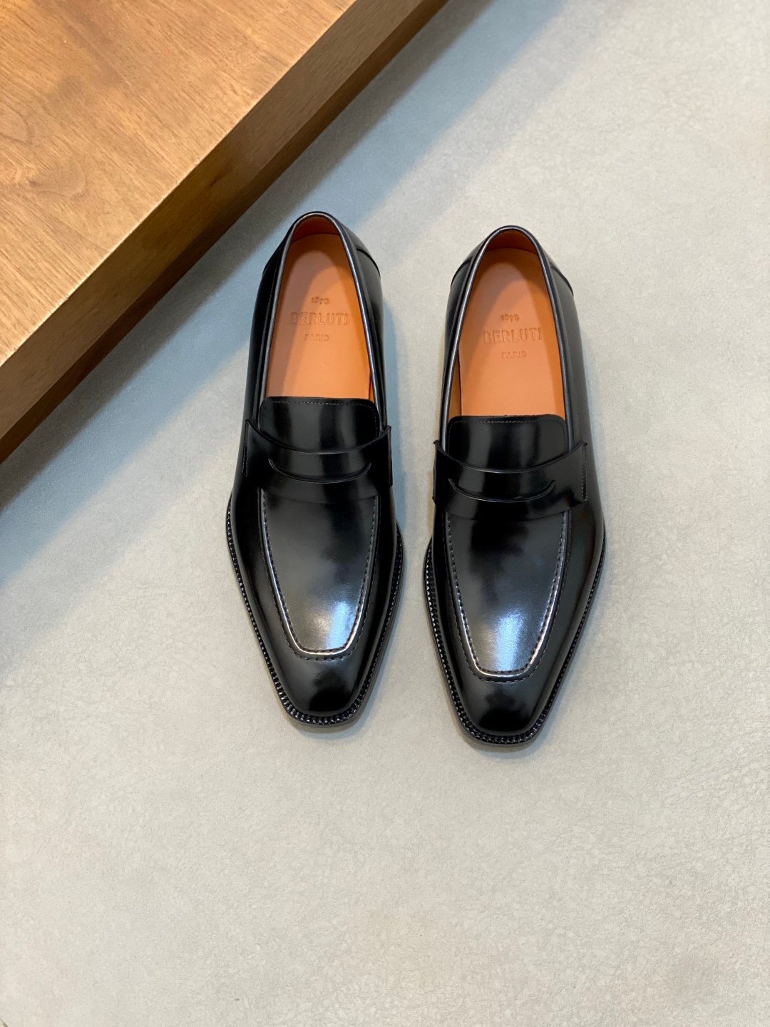 Berluti genuine leather platform dress shoes L122902 - Image 2