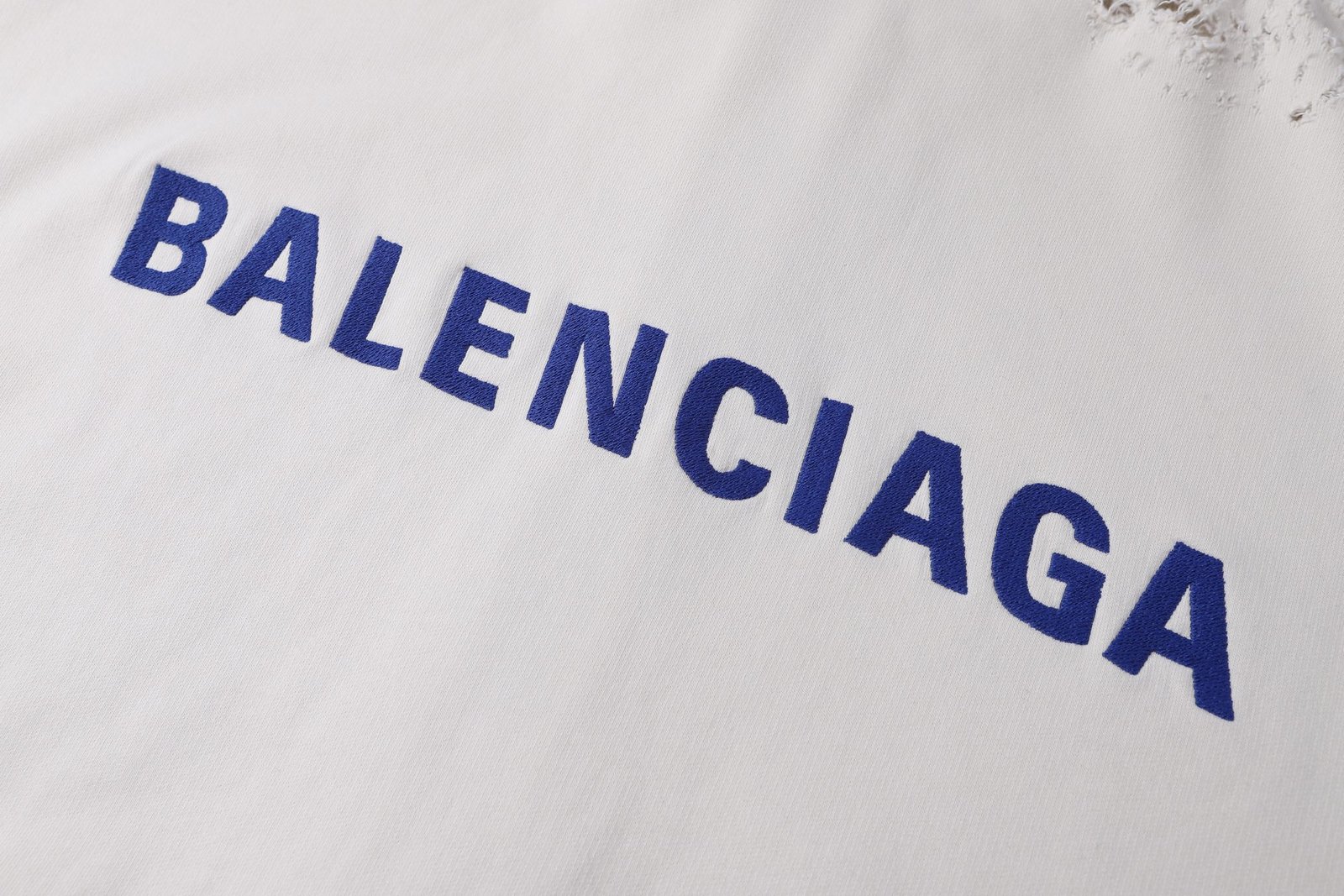 Balenciaga logo-embroidered zip-up Hoodie 123007 - Image 6