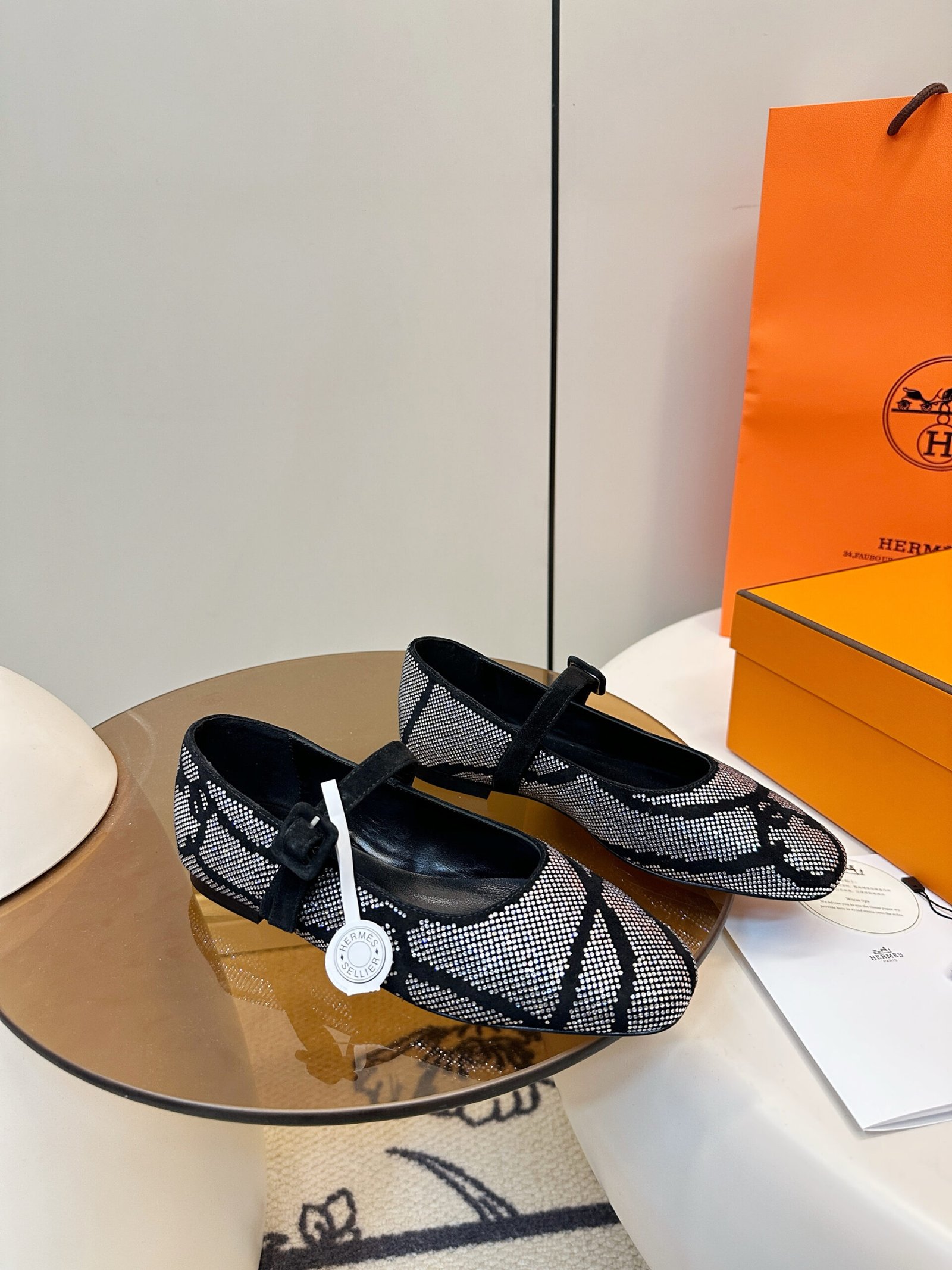 Hermès Light ballet flat L123106 - Image 3