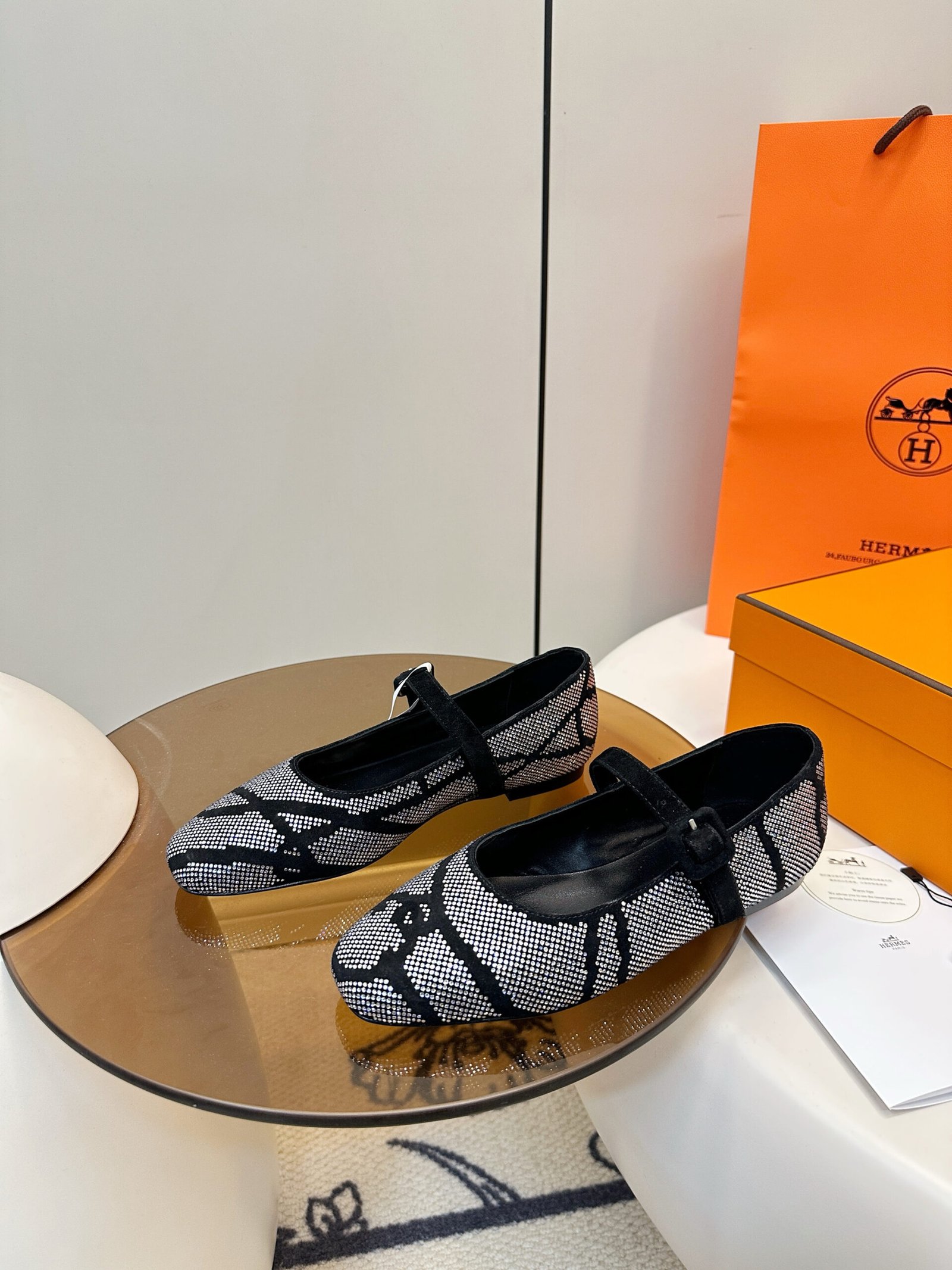 Hermès Light ballet flat L123106 - Image 4