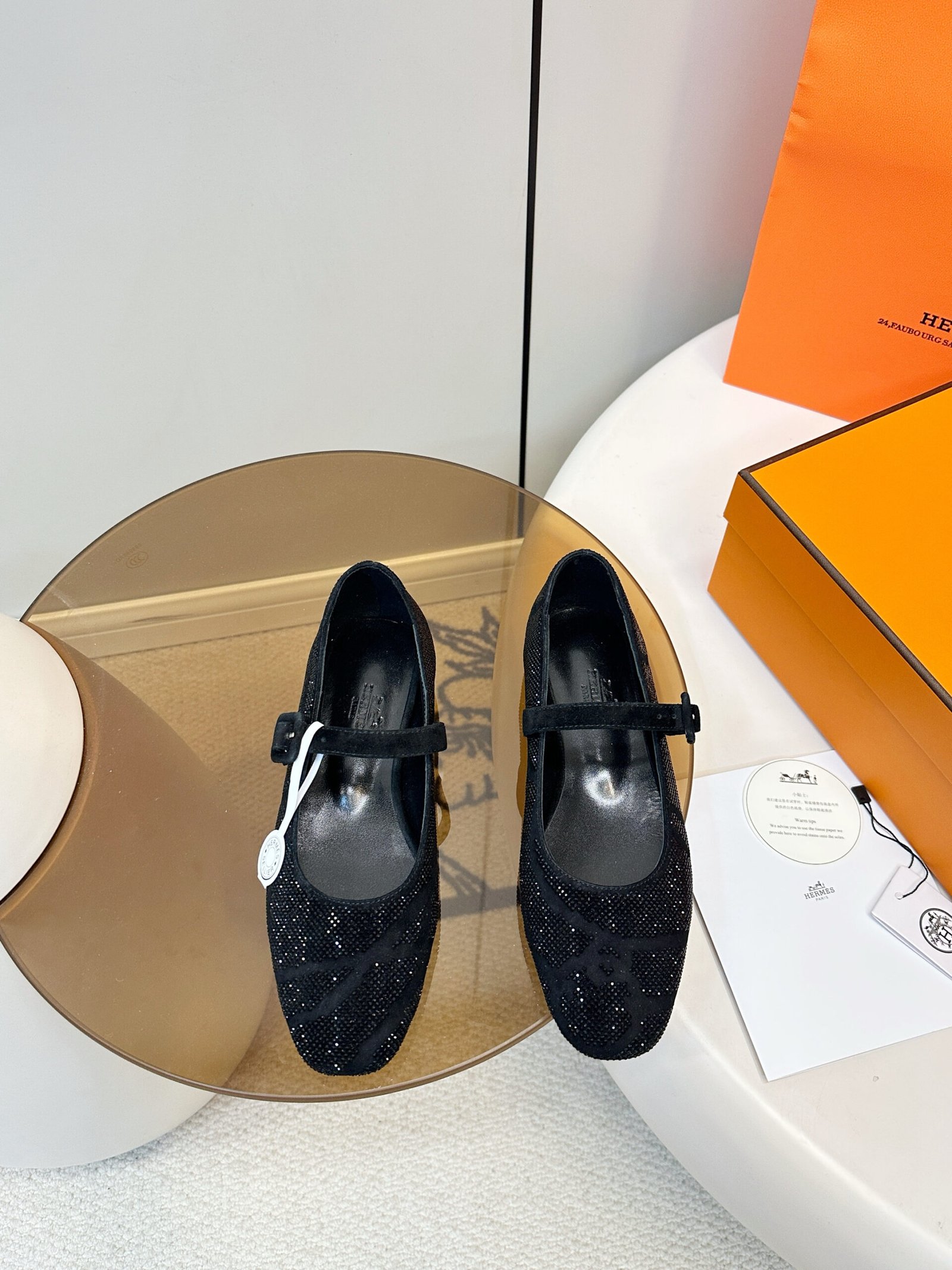 Hermès Light ballet flat L123106 - Image 8