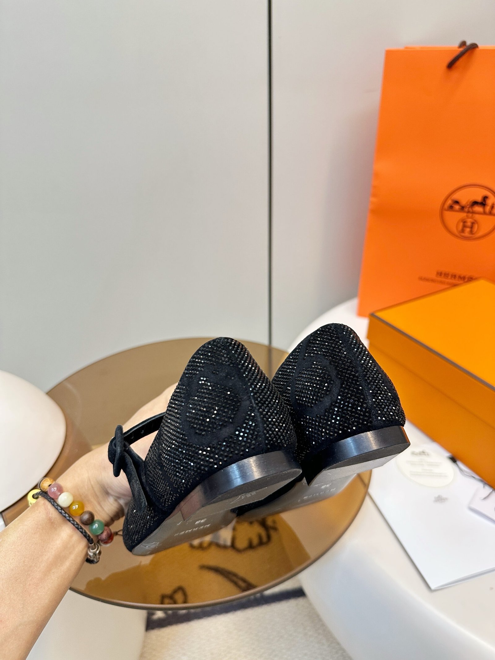 Hermès Light ballet flat L123106 - Image 9