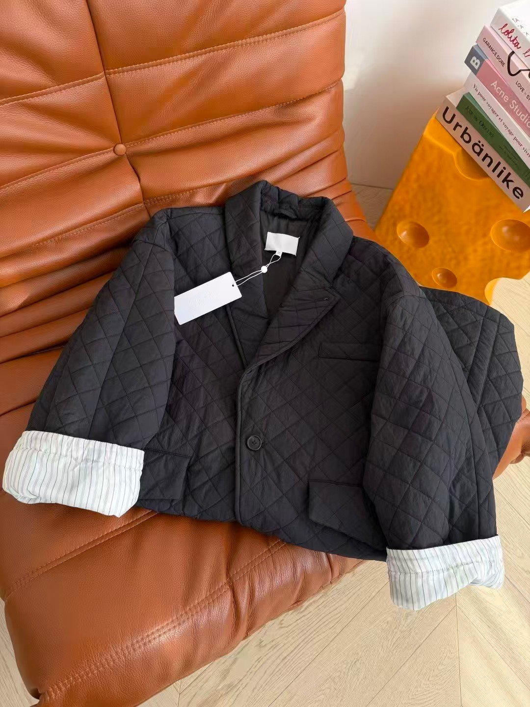 Maison Margiela Quilted single-breasted Coat D121603 - Image 4