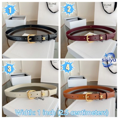 Celine Elegant Belt in leather with L120601