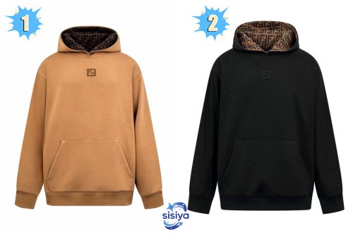 FENDI FF-embroidered Hoodie 121606
