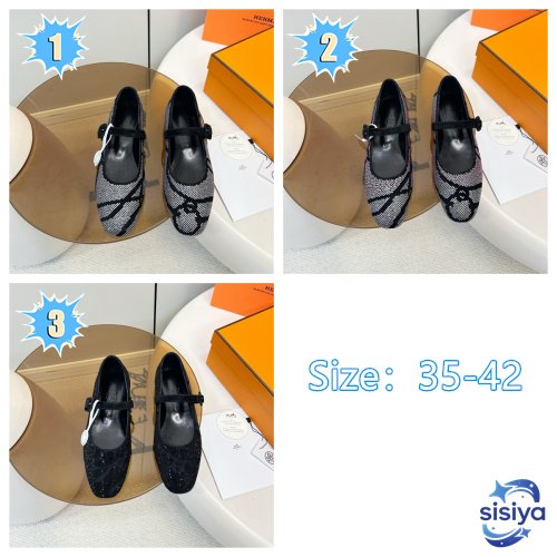 Hermès Light ballet flat L123106