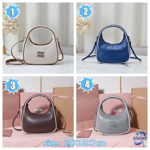 Miu Miu Hobo Wander leather tote bag L120309