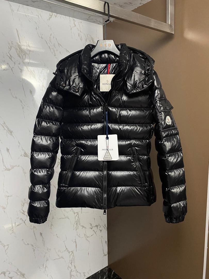 Moncler Sheen Jacquard Down Jacket W6013001 - Image 2