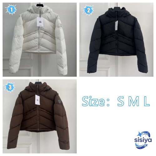 ALO double-layer down and cotton jacket W6012907