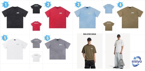 Balenciaga short-sleeved T-shirt M6011208