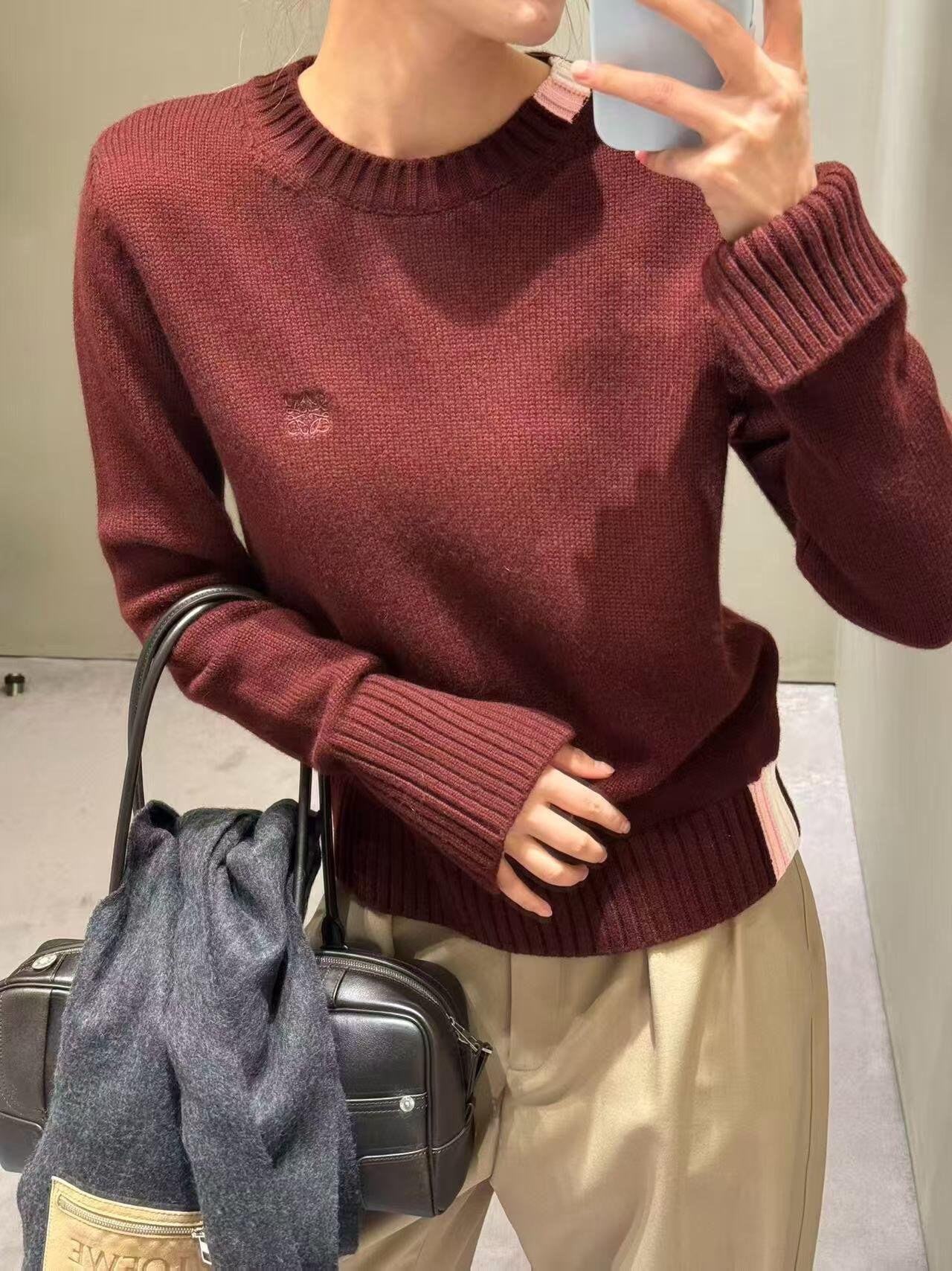 Loewe Sweater in cashmere W6010503 - Image 9