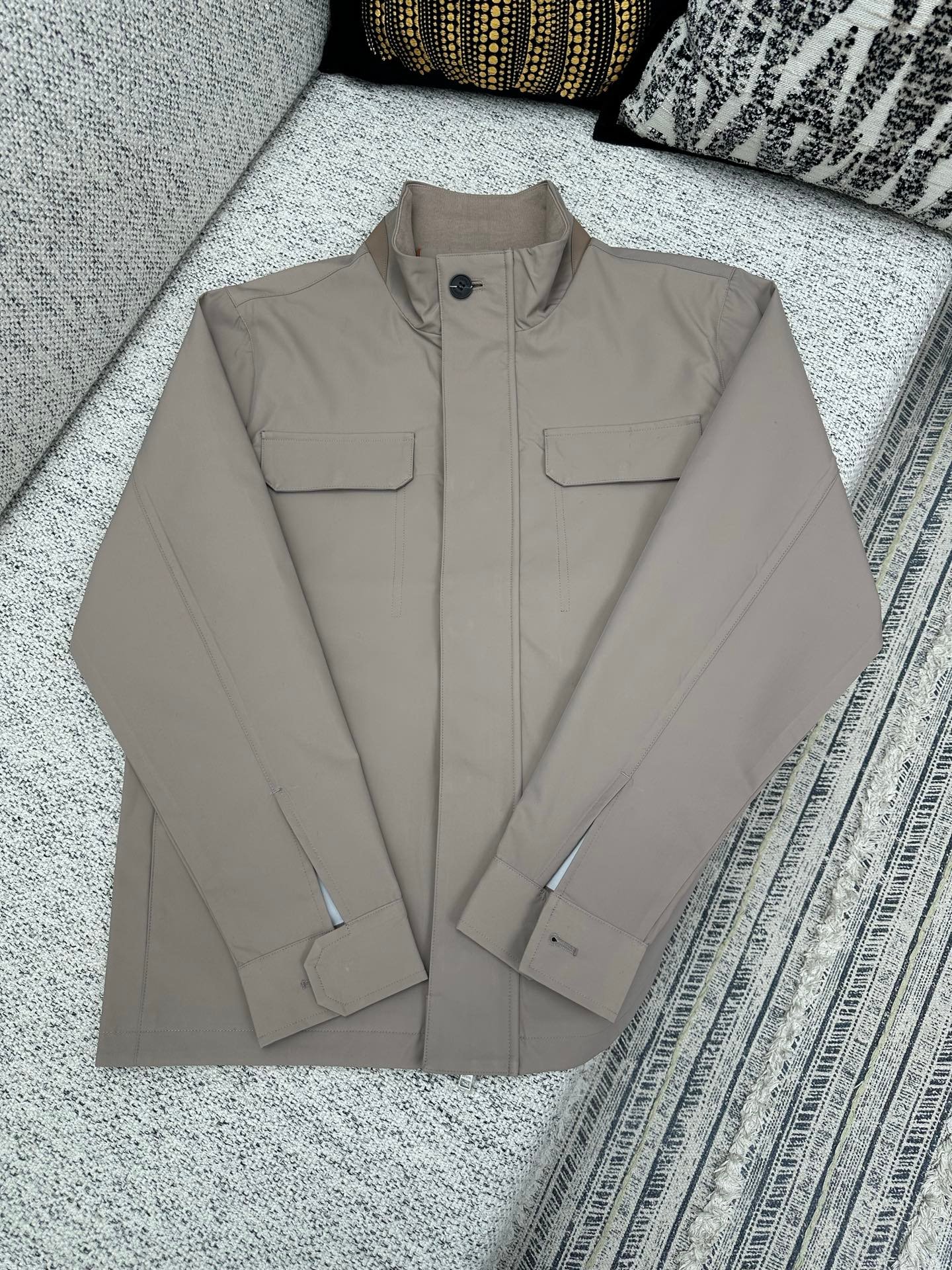 Zegna Motorin 125cc Microfiber Field Jacket M6010504 - Image 2