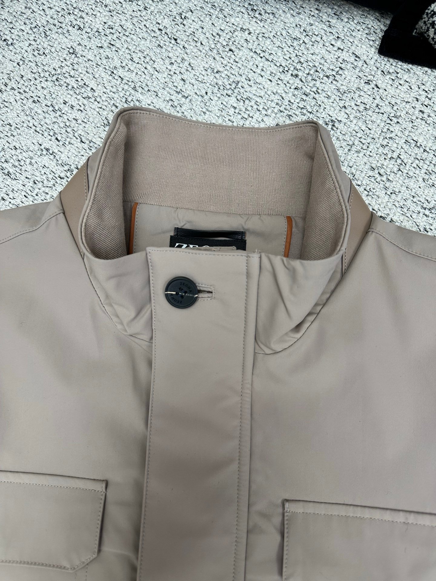 Zegna Motorin 125cc Microfiber Field Jacket M6010504 - Image 4